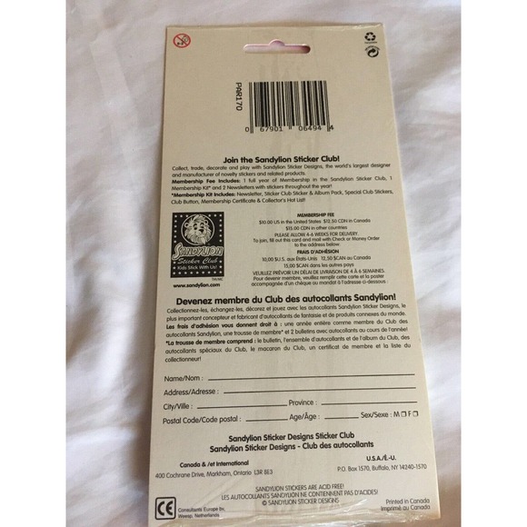 Sandylion Valantine Scrapbooking Stickers 2 Maxi sheets Be Mine Love Kisses - Picture 4 of 5